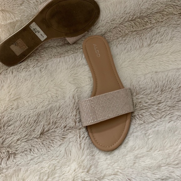 Aldo Rhinestone Sandals - Picture 4 of 4